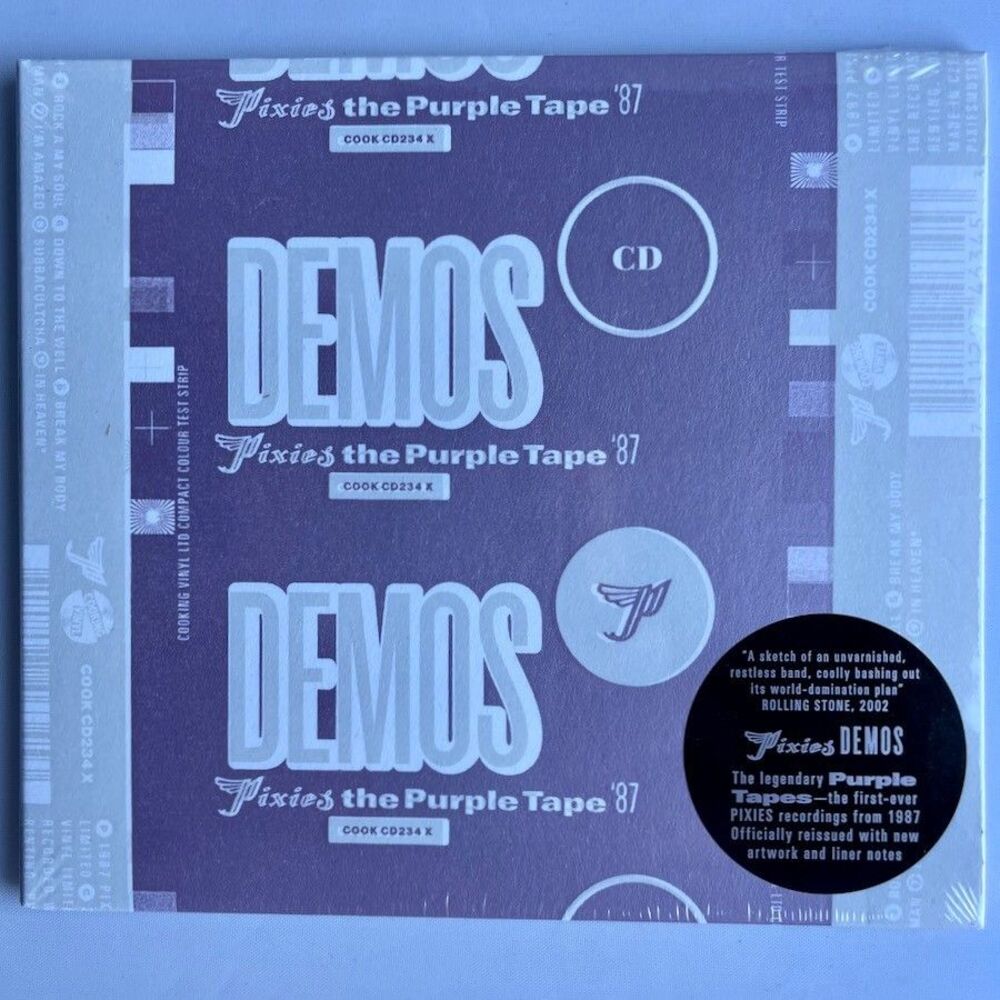 Pixies – Demos – Compact Disc, CD, 4AD, 2025 NEW The Purple Tapes